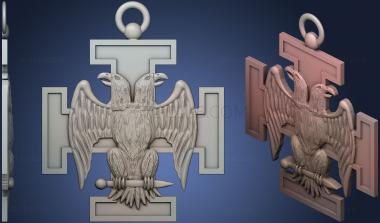 3D модель Medalla Aguila (STL)